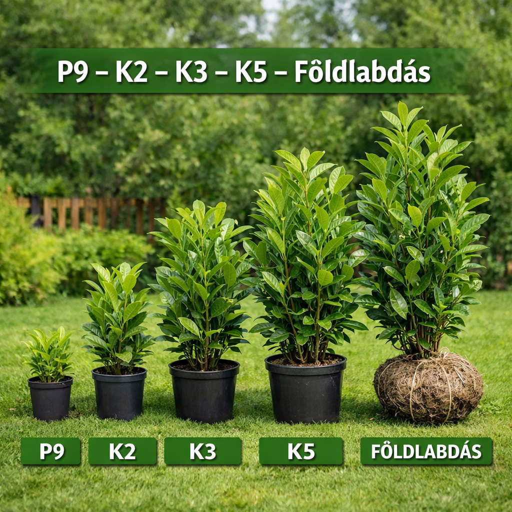 Miért fontos a konténer mérete a Novita babérmeggy esetében?