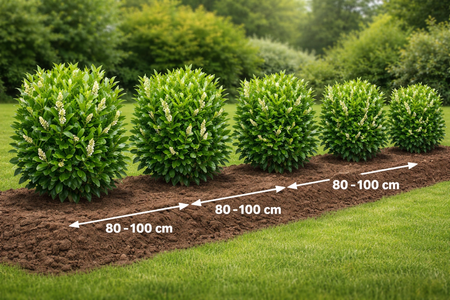 Babérmeggy ültetési távolság